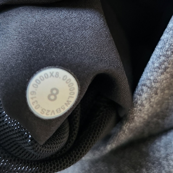 Lululemon On The Fly Pants Full Length Grey Office Scrubs Joggers Size 8 - Picture 15 of 15